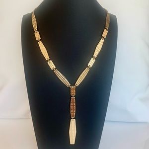 Christian Siriano New York Gold Necklace